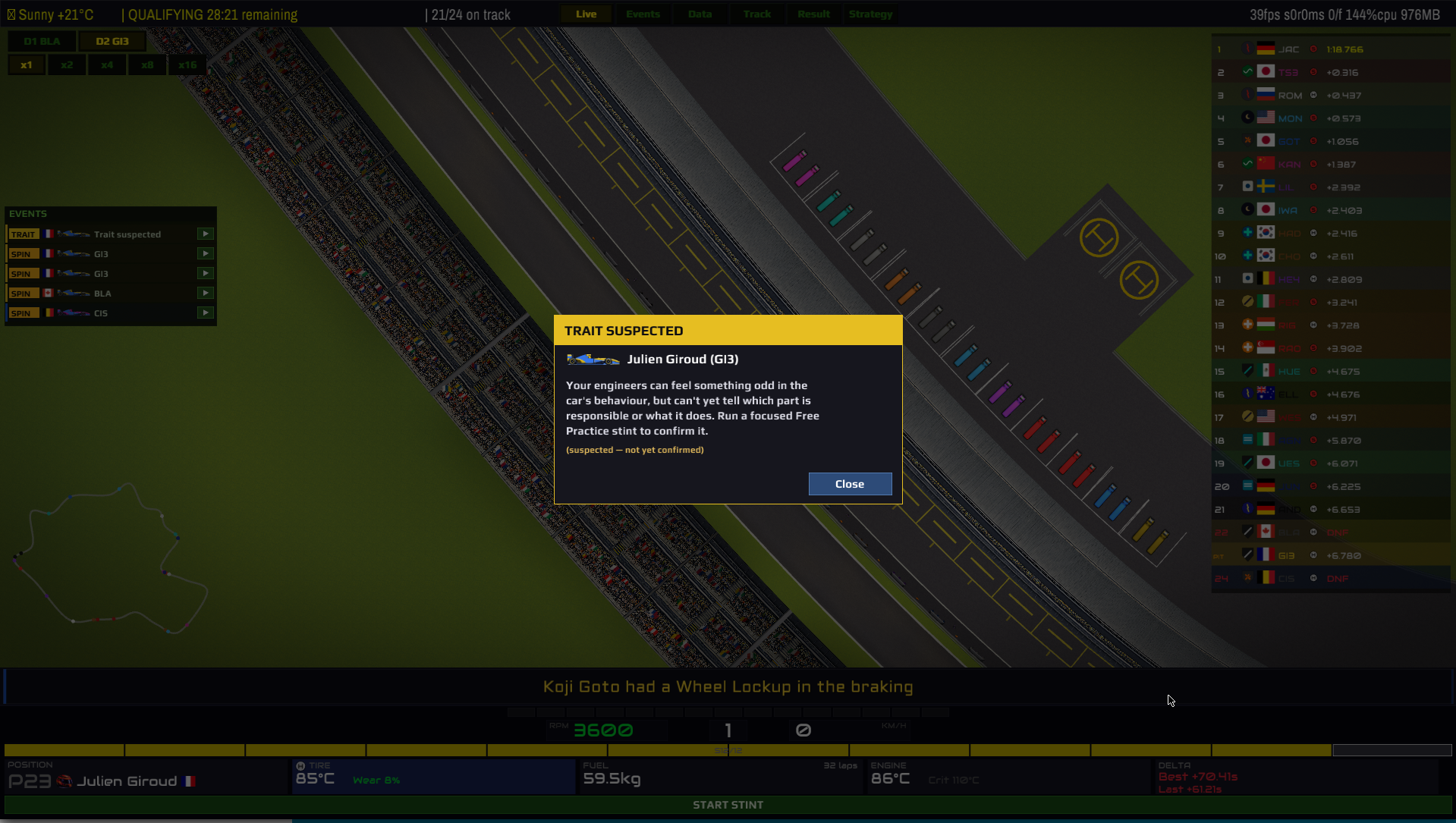 Update 0.3.0 — Build Your Own Car, Hidden Traits, and Live Practice