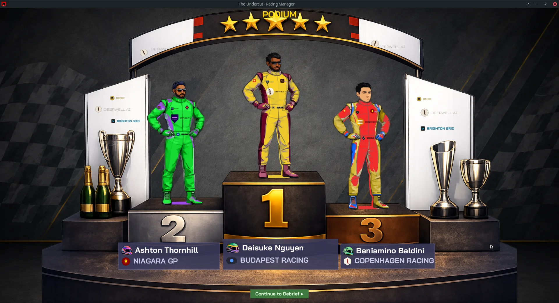 Closed Alpha 0.2.6 — Opening Ceremony, Race Debrief Rebuild, and a Big Polish Pass